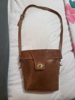 Mulholland Brothers Vintage Leather Binoculara Case Made In US Made In USA Rare